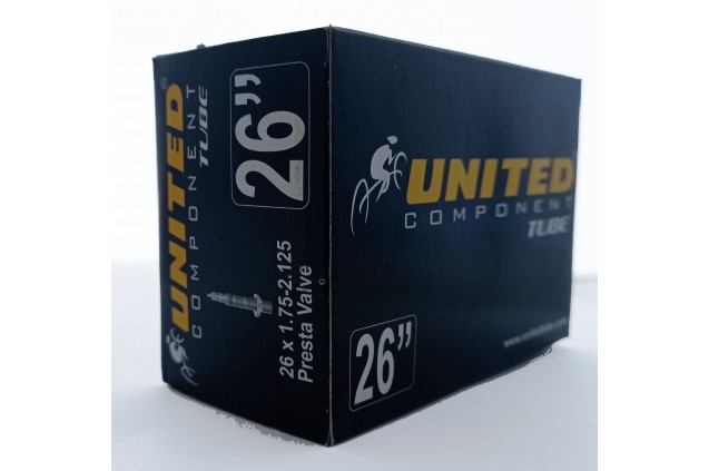 inner tube UNITED 26"x1.75/2.125 f/v