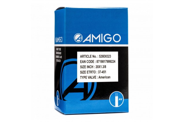 innertube AMIGO 20 x 1,3/8 (37-451) AV 28 mm
