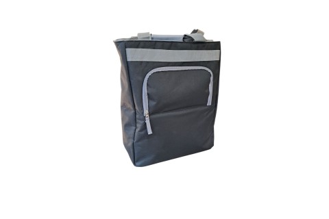 top velo ισοθερμικη τσαντα 18ltr μαυρη/γκρι