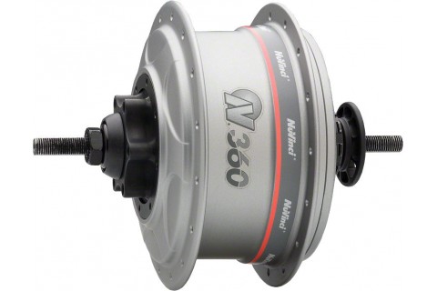 NuVinci N360 οπισθ κεντρο 36H ασημί
